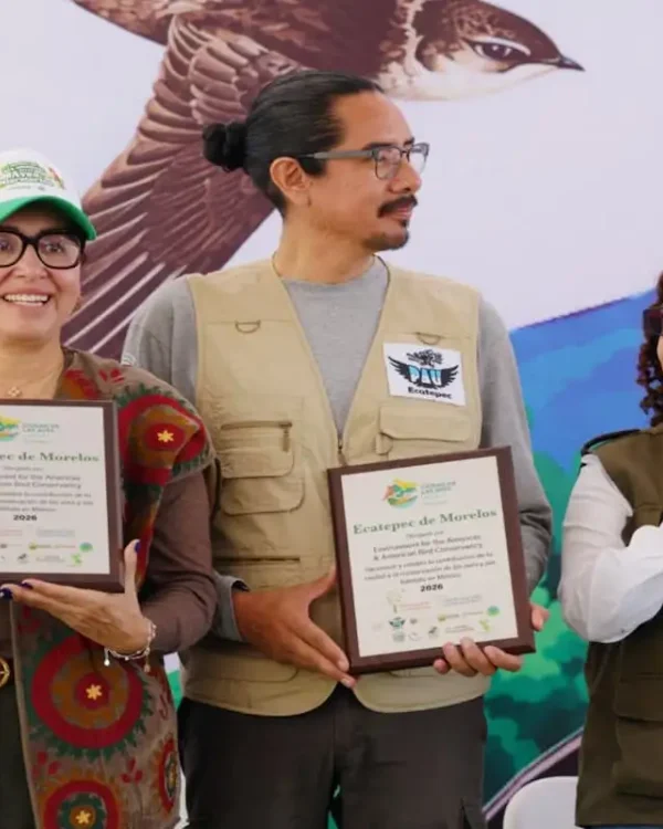 Ecatepec recibe el reconocimiento de Ciudad de las Aves