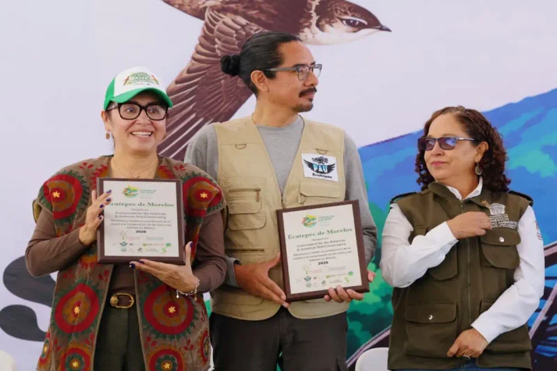 Ecatepec recibe el reconocimiento de Ciudad de las Aves
